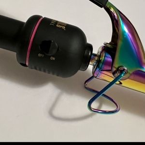 Hot Tools Professional Rainbow Gold Curling Iron 1 Inch Barrel